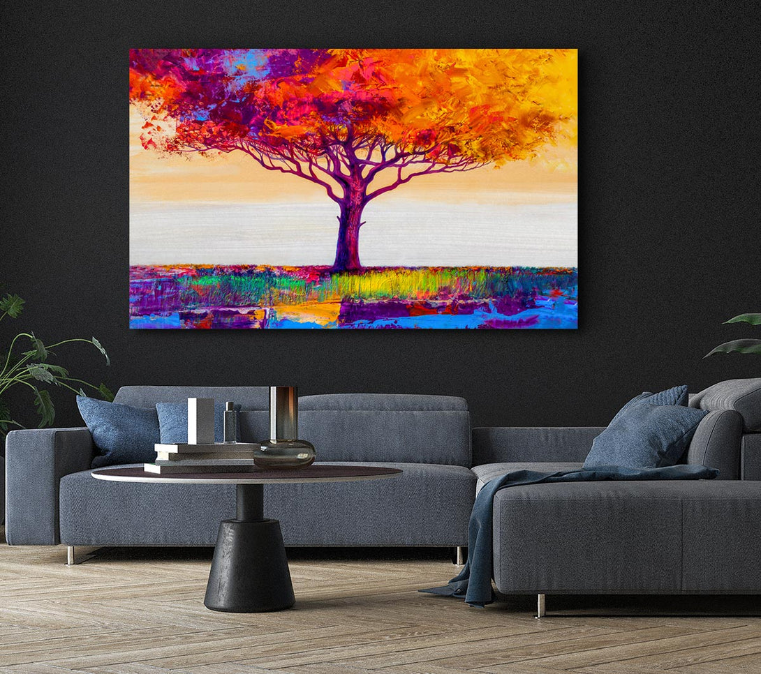 Picture of The Orange Tree Paradise Canvas Print Wall Art