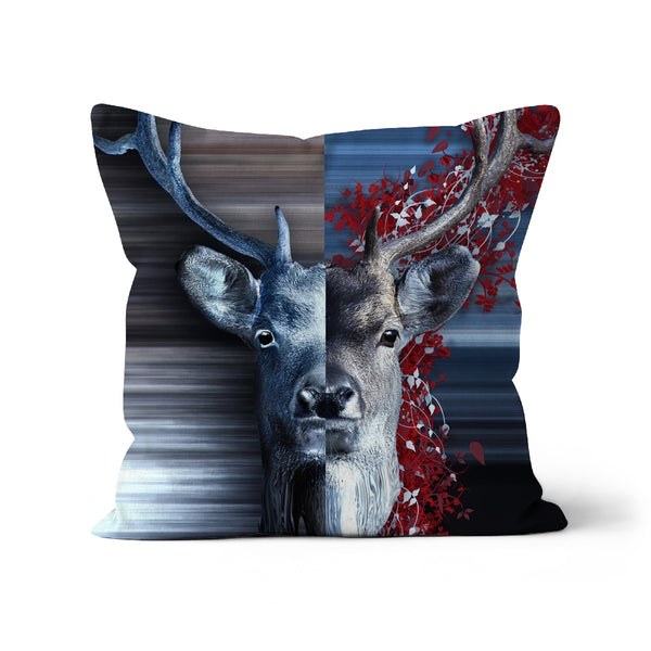 Autumn Stag Modern Cushion