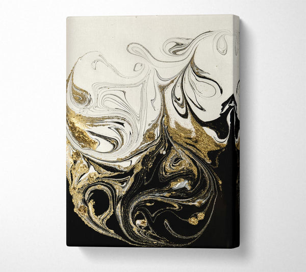 Black And Gold Marble