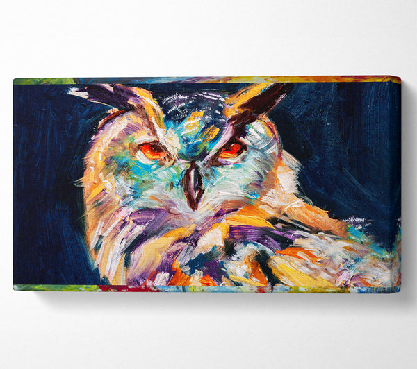 Owl Stare Painting