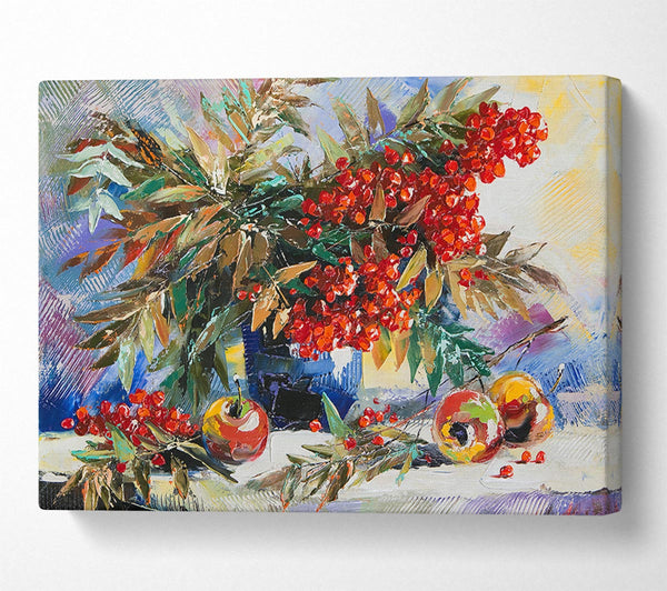 Vase Of Fruit