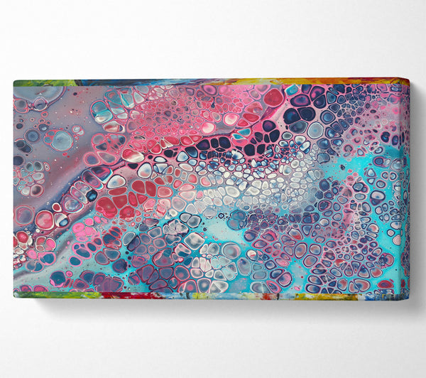 Pink And Blue Oil Splash