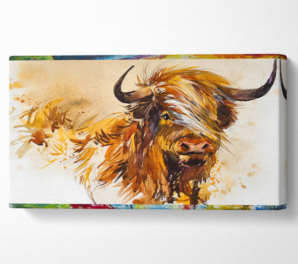 The Highland Cow Illustration