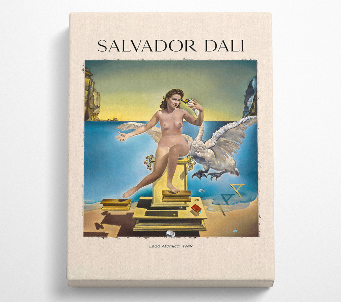 A Square Canvas Print Showing Leda Atomica, 1949 By Salvador Dali Square Wall Art