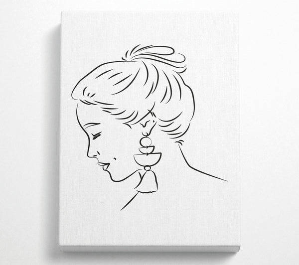 Woman With Earrings