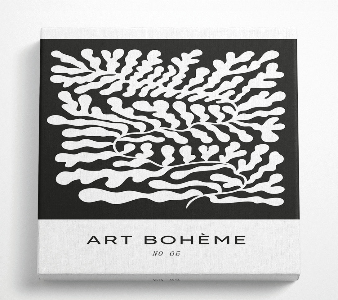 A Square Canvas Print Showing Art Boheme Matisse Square Wall Art