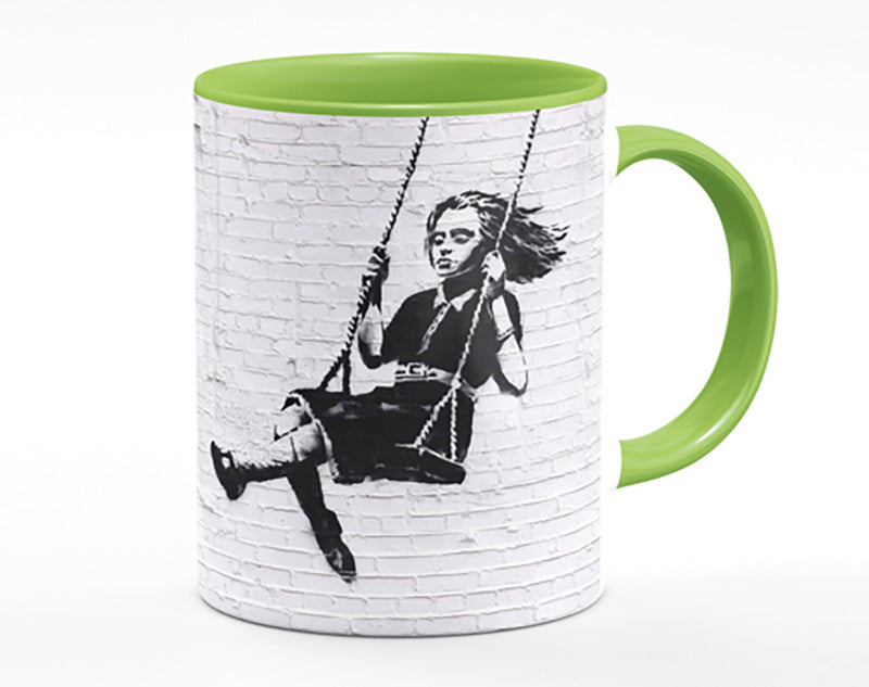 Girl On Swing Mug