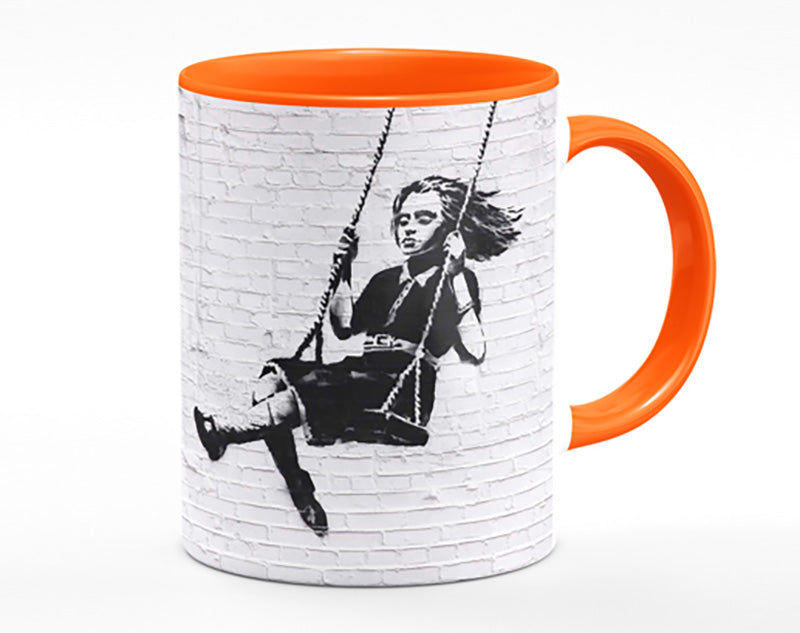 Girl On Swing Mug