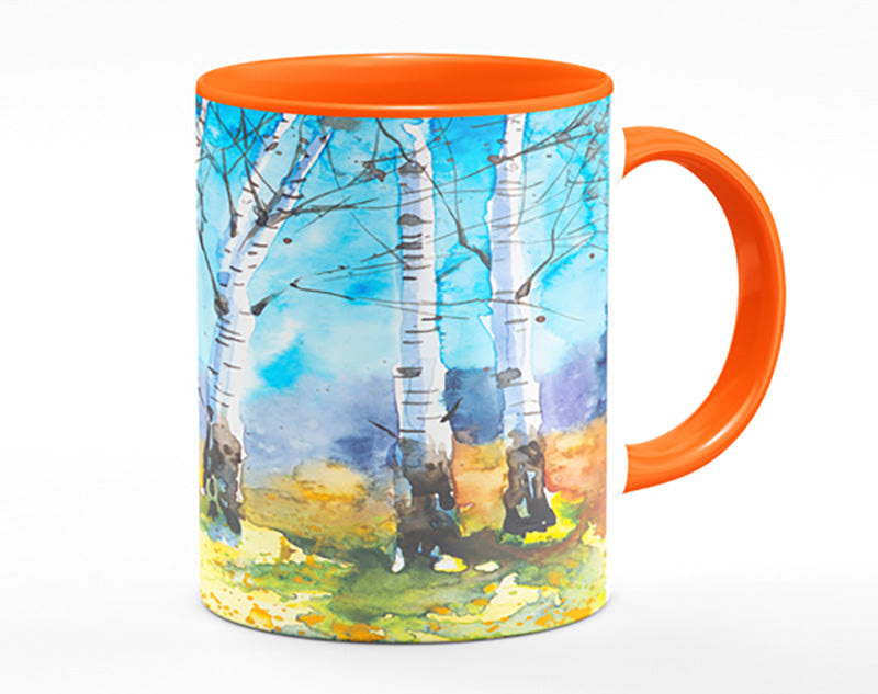 The Beautiful Birch Trees Mug