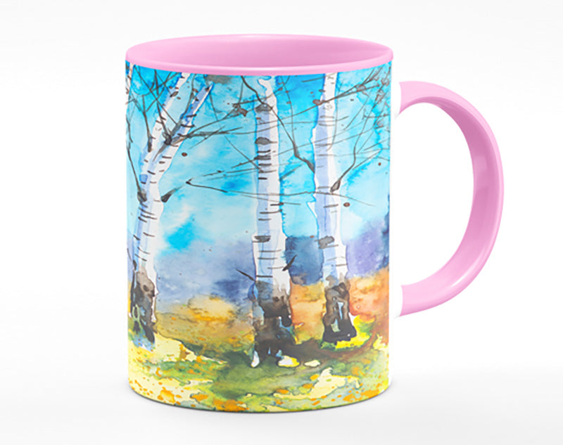 The Beautiful Birch Trees Mug