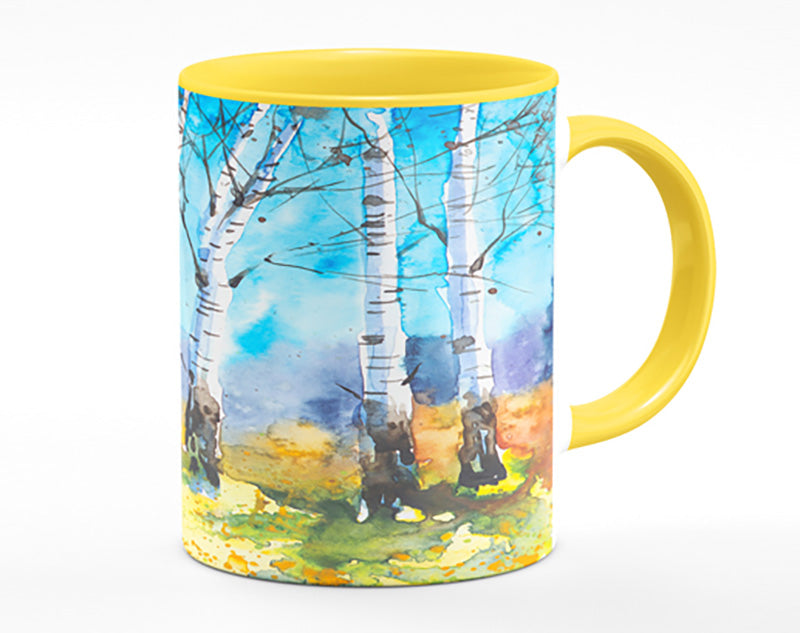 The Beautiful Birch Trees Mug