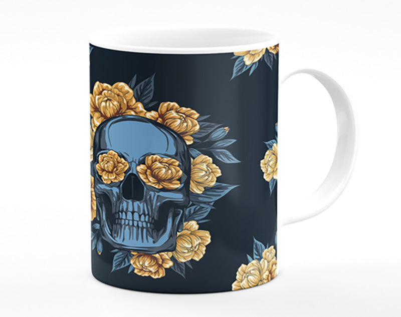 The Skull Flowers Tribute Mug