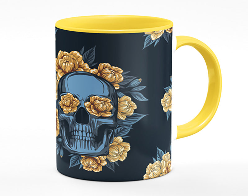 The Skull Flowers Tribute Mug