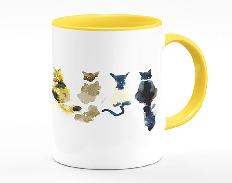 Cat LineUp Mug