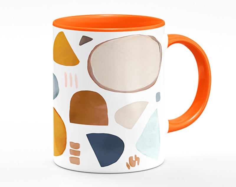 The Abstract Shape Collage Mug