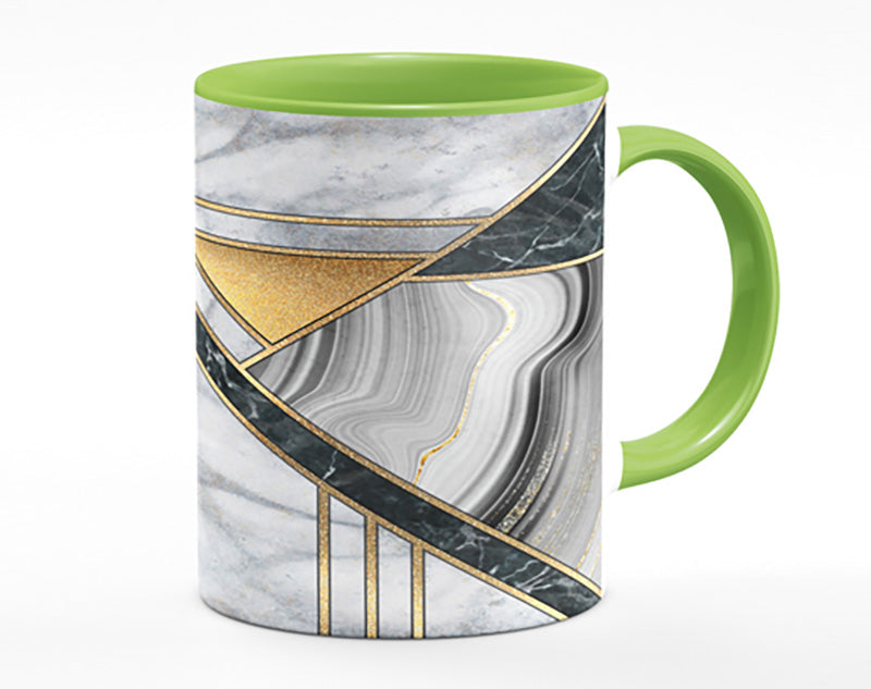 Triangles Of Marble Mug