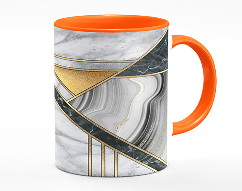 Triangles Of Marble Mug