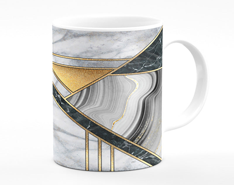 Triangles Of Marble Mug