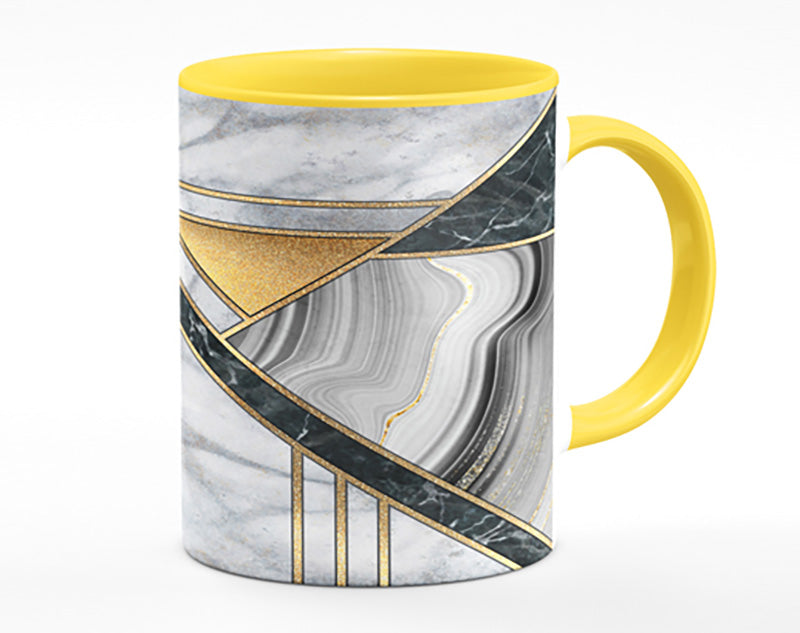 Triangles Of Marble Mug