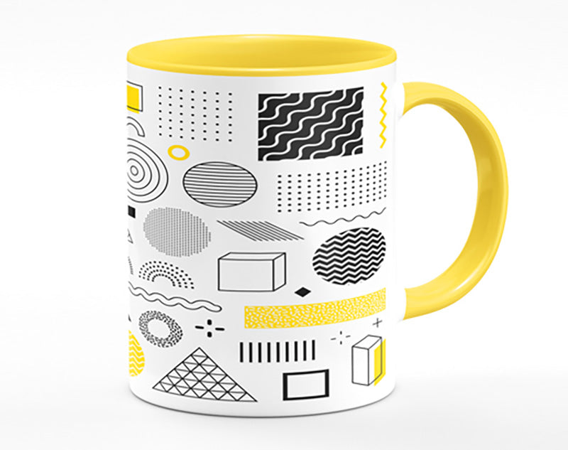 Mixture Of Shapes And Colours Mug