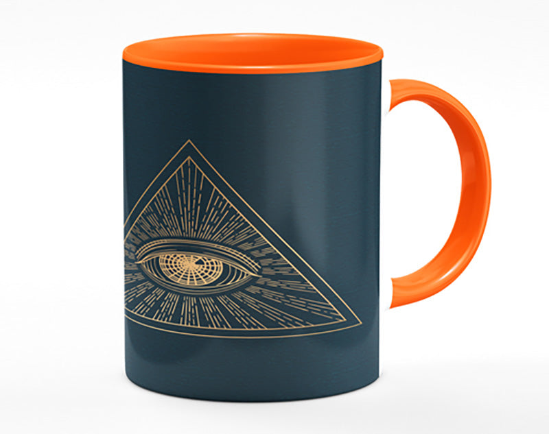 The All Seeing Eye Triangle Mug