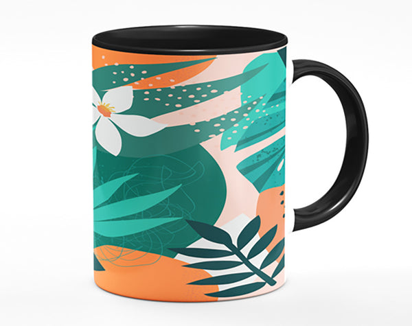 Summer Circle Flower Mug