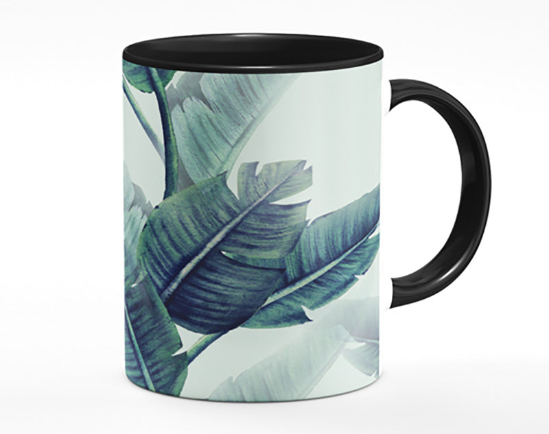 Green Banana Leaves Mug