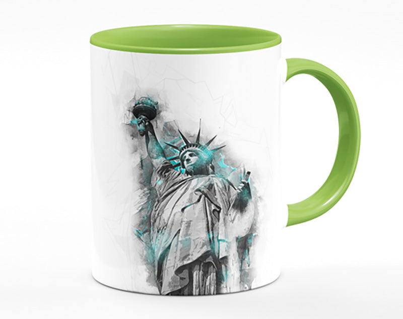 Statue of Liberty Blues Mug