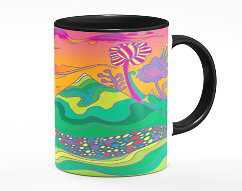 Psychedelic Landscape Mug