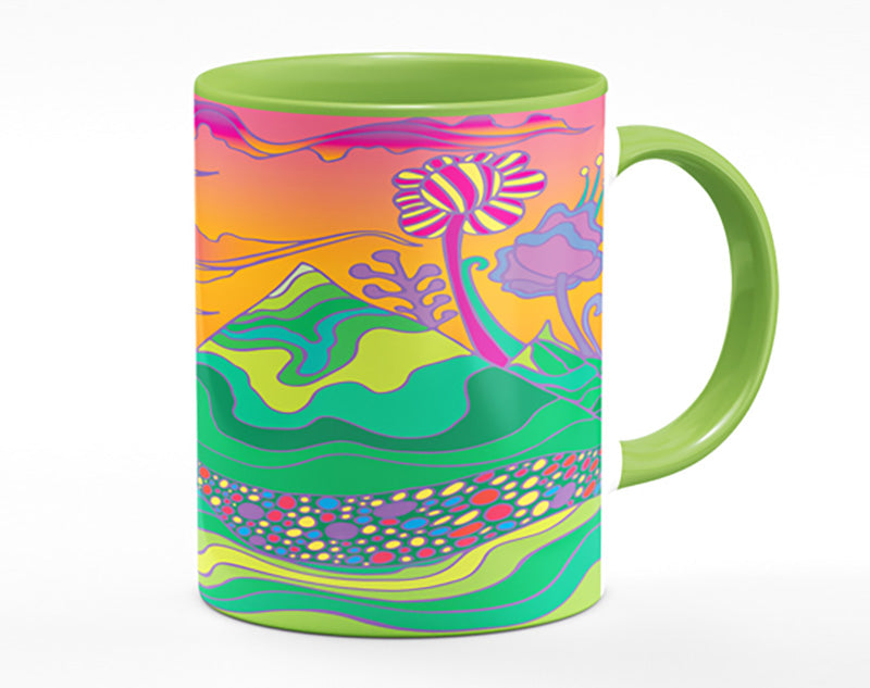 Psychedelic Landscape Mug