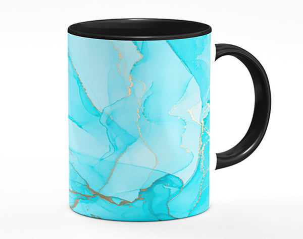 Aqua Fusion Glitter Mug