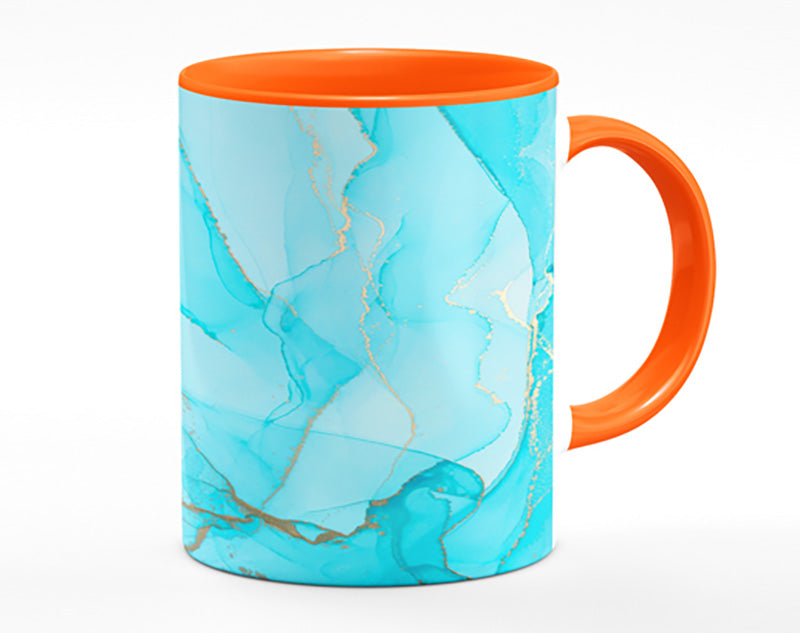 Aqua Fusion Glitter Mug