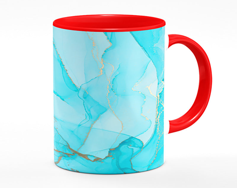 Aqua Fusion Glitter Mug