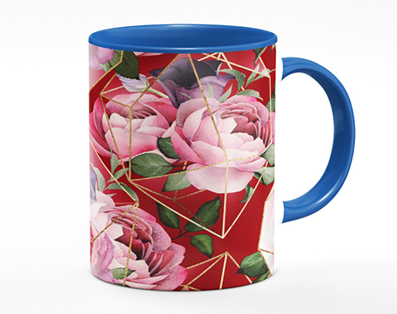 Triangulation Of Roses Mug