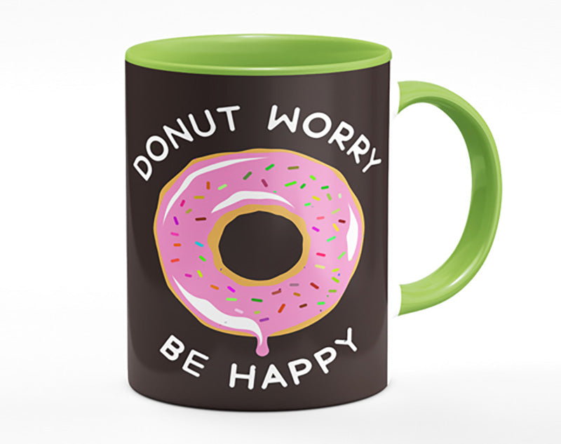 Donut Worry Be Happy Mug