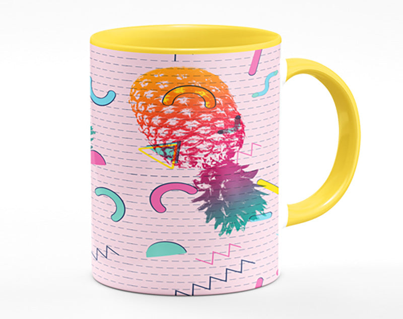 Pineapple Abstract Pattern Mug