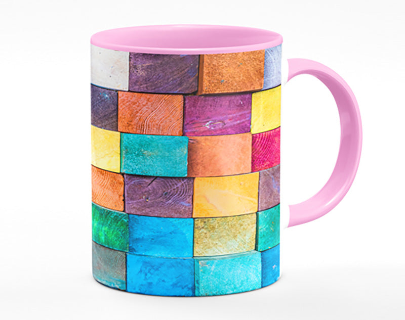 Textures Squares And Shadows Mug