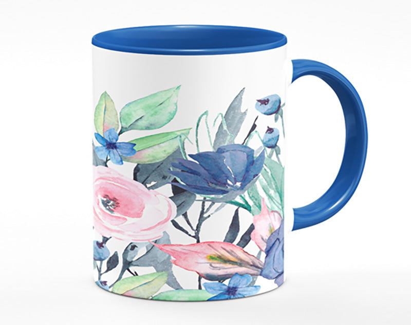 Pastel British Flowers Mug