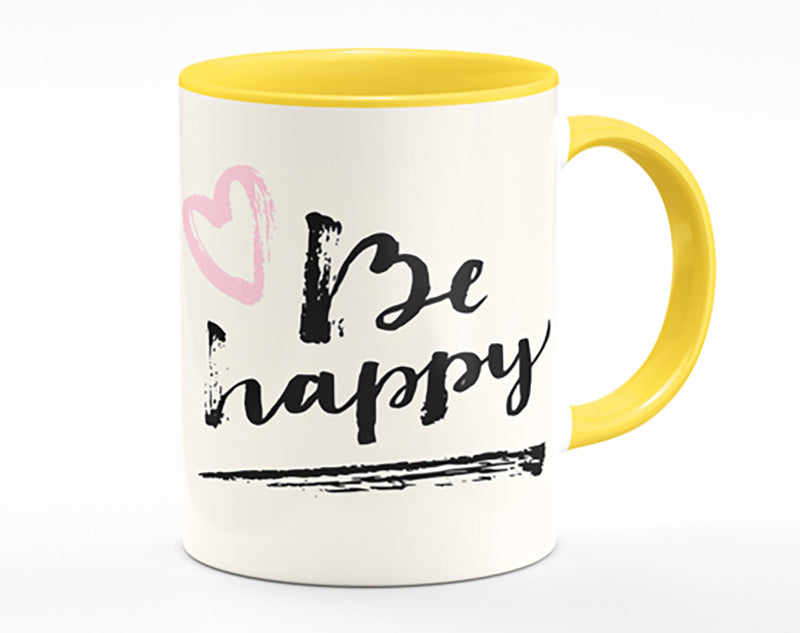 Be Happy 1 Mug