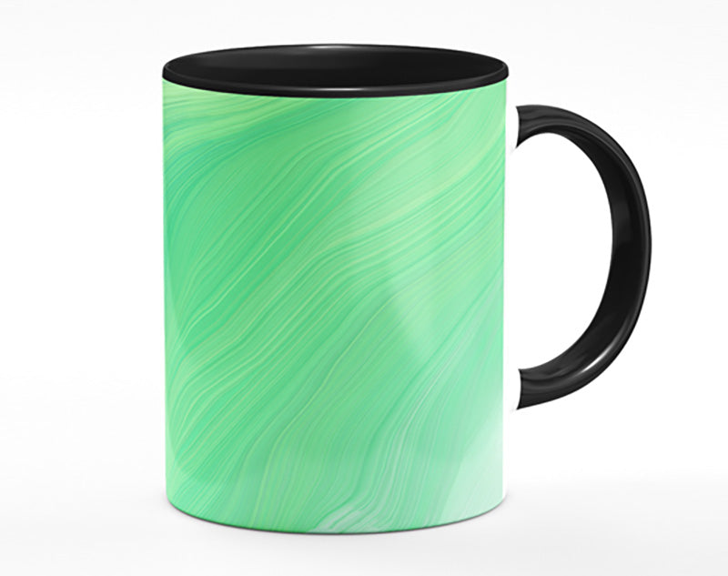 Green Formation Of Colour Mug