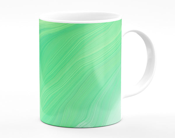 Green Formation Of Colour Mug