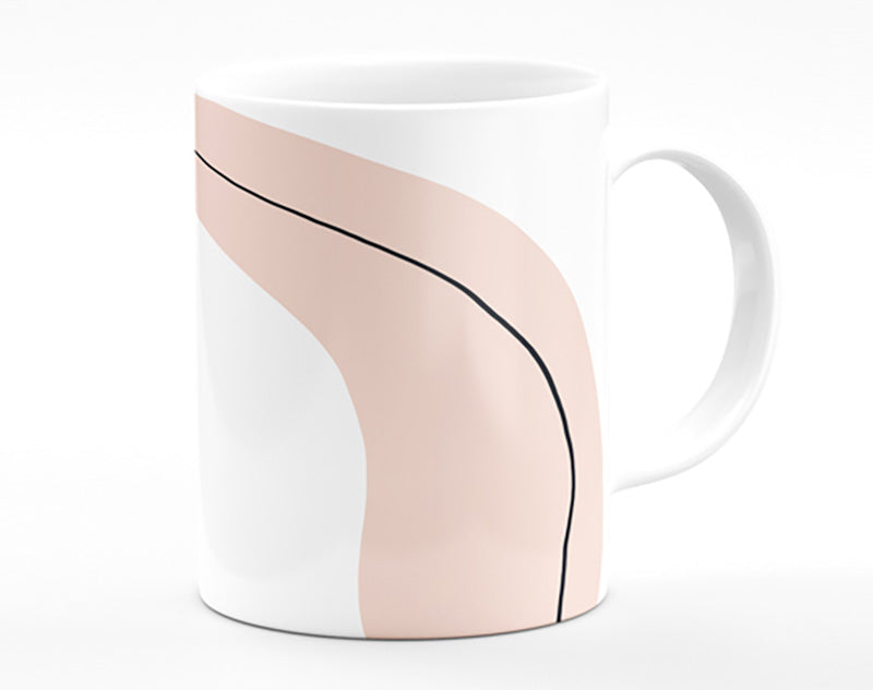 The Sitting Woman Line Drawing Mug