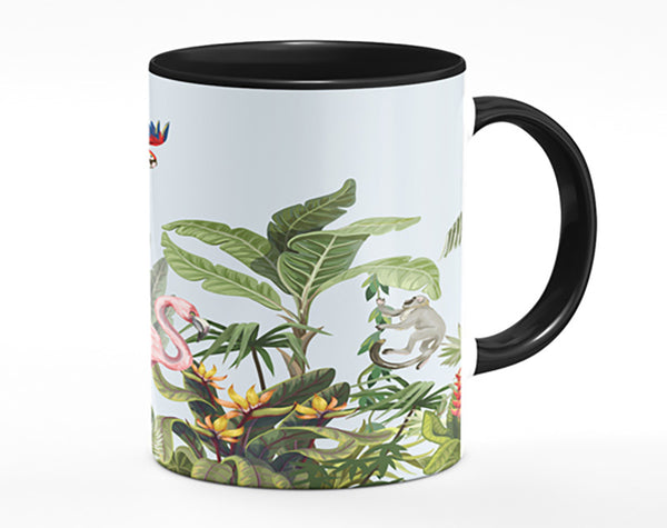 Jungle Paradise Animals Mug