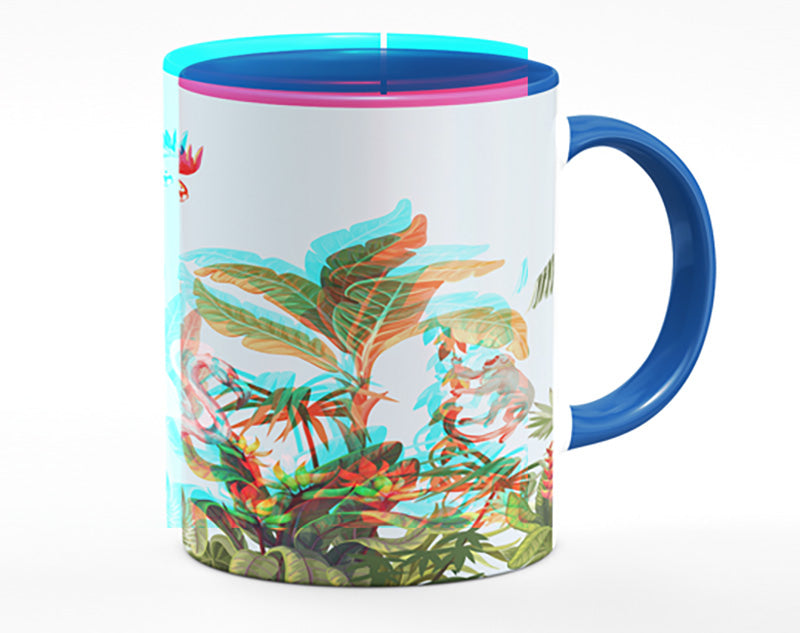 Jungle Paradise Animals Mug