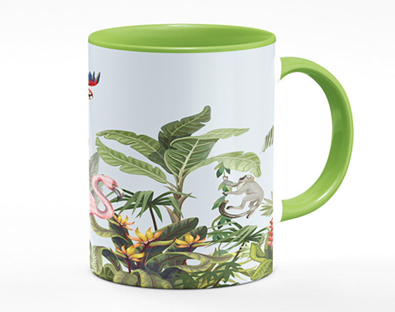 Jungle Paradise Animals Mug