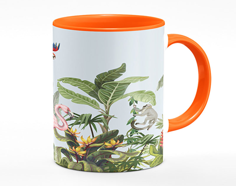 Jungle Paradise Animals Mug