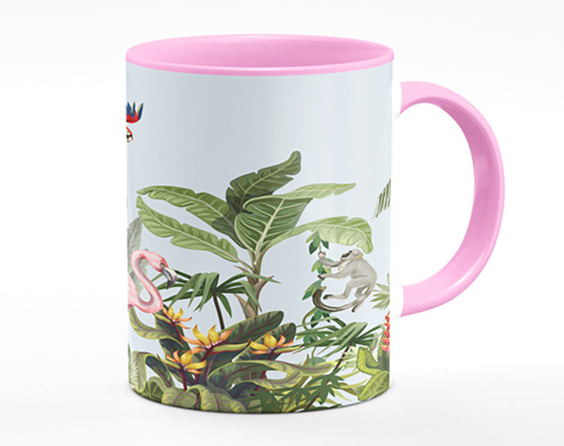 Jungle Paradise Animals Mug