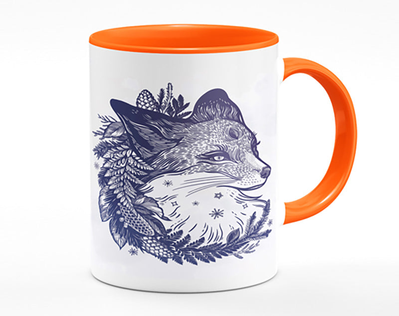 The Floral Fox Mug