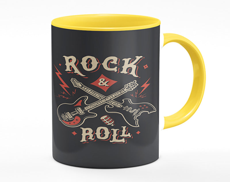 Rock And Roll Guitars Mug