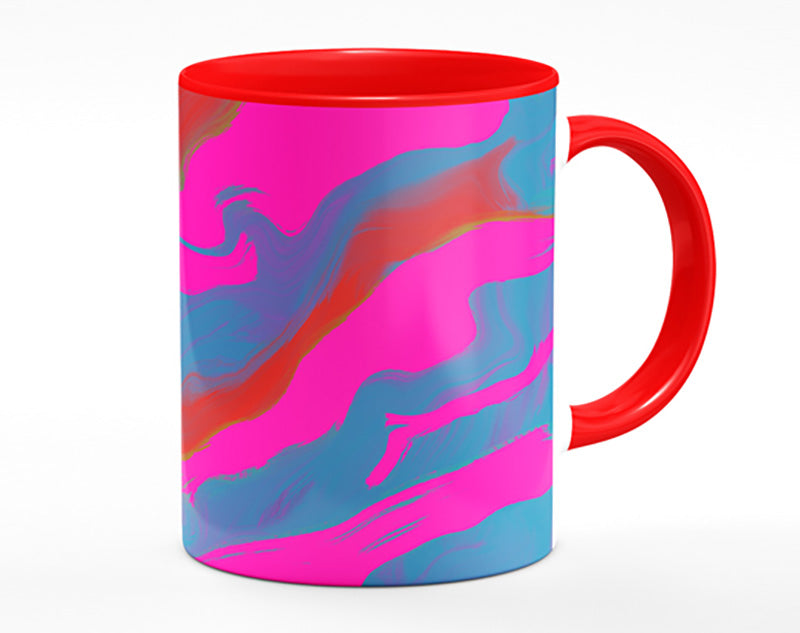 Neon Pink Strikes Mug